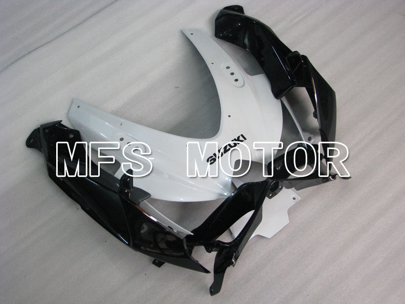 Suzuki GSXR600 GSXR750 2008-2010 Injection ABS Fairing - Factory Style - Black White - MFS2463 - Fairings Kit