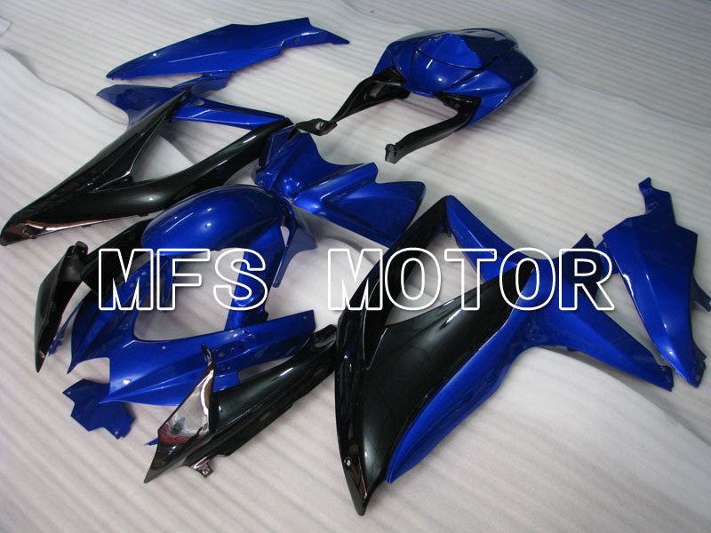 Suzuki GSXR600 GSXR750 2008-2010 Injection ABS Fairing - Factory Style - Black Blue - MFS2467 - Fairings Kit