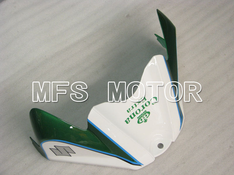 Suzuki GSXR600 GSXR750 2008-2010 Injection ABS Fairing - Corona - White ArmyGreen - MFS2468 - Fairings Kit