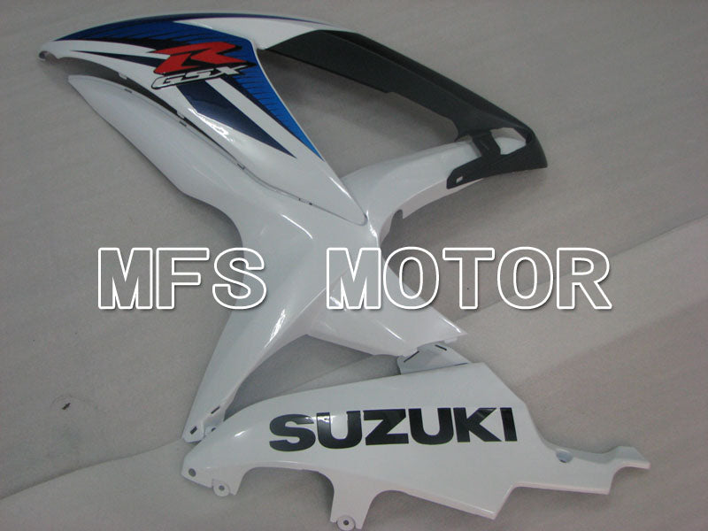 Suzuki GSXR600 GSXR750 2008-2010 Injection ABS Fairing - Factory Style - Blue White - MFS2481 - Fairings Kit