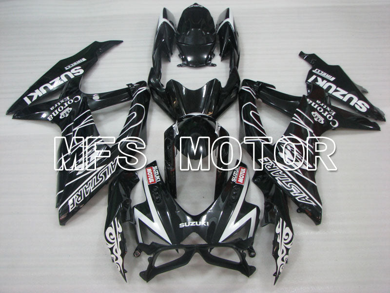 Suzuki GSXR600 GSXR750 2008-2010 Injection ABS Fairing - Corona - Black - MFS2482 - Fairings Kit
