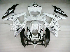 Suzuki GSXR600 GSXR750 2008-2010 Injection ABS Fairing - Corona - Black White - MFS2484 - Fairings Kit
