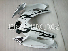 Suzuki GSXR600 GSXR750 2008-2010 Injection ABS Fairing - Corona - Black White - MFS2486 - Fairings Kit