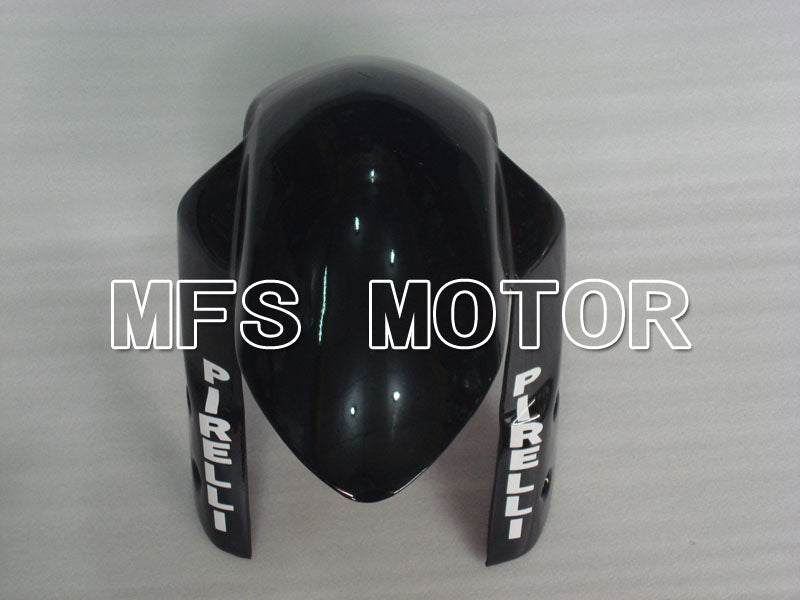 Suzuki GSXR600 GSXR750 2008-2010 Injection ABS Fairing - VIRU - Black White - MFS2491 - Fairings Kit