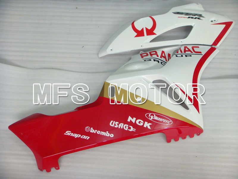 Honda CBR1000RR 2004-2005 Injection ABS Fairing - PRAMAC - White Red - MFS2528 - Fairings Kit