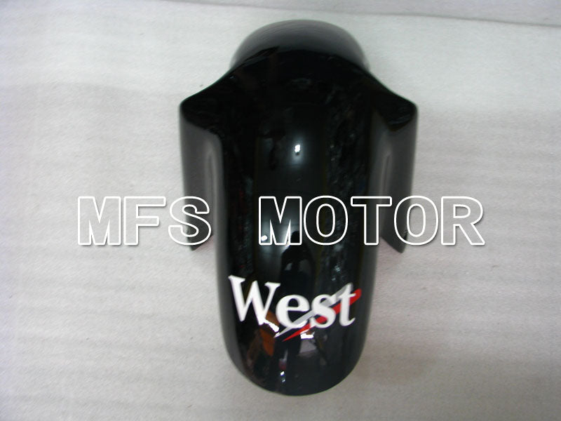 Suzuki GSXR600 1997-2000 ABS Fairing - West - Black White - MFS2535 - Fairings Kit