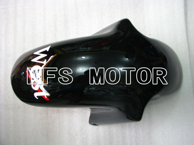Suzuki GSXR600 1997-2000 ABS Fairing - West - Black White - MFS2535 - Fairings Kit
