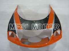 Suzuki GSXR600 1997-2000 ABS Fairing - Factory Style - Gray Orange - MFS2538 - Fairings Kit