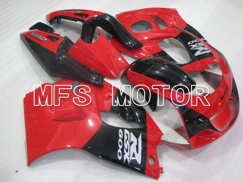 Suzuki GSXR600 1997-2000 ABS Fairing - Factory Style - Black Red - MFS2540 - Fairings Kit