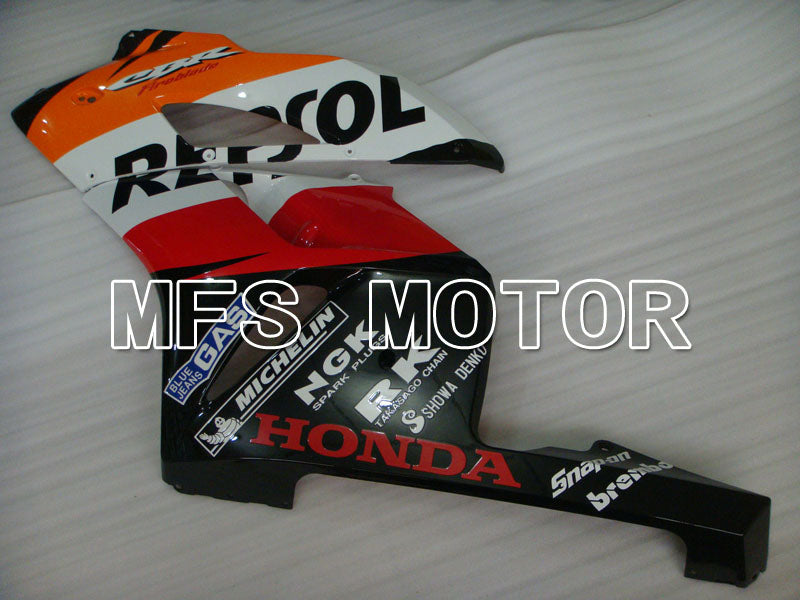 Honda CBR1000RR 2004-2005 Injection ABS Fairing - Repsol - Red Orange Black - MFS2543 - Fairings Kit