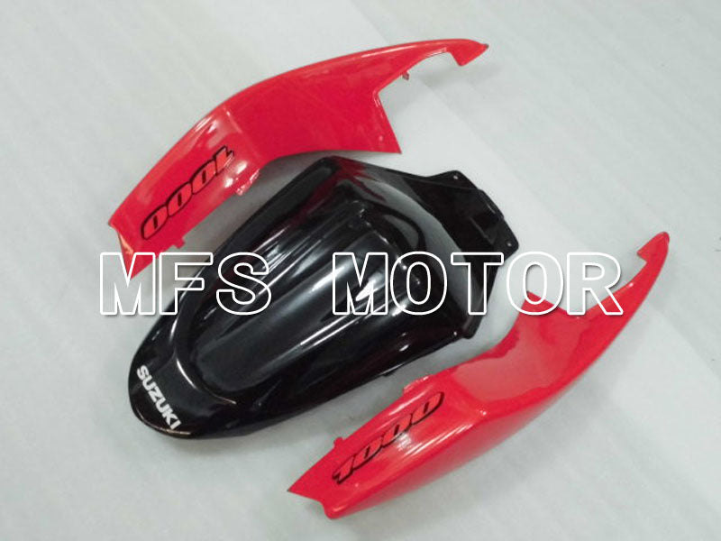 Suzuki GSXR1000 2005-2006 Injection ABS Fairing - Factory Style - Black Red - MFS2659 - Fairings Kit