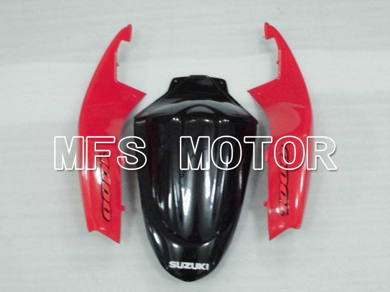 Suzuki GSXR1000 2005-2006 Injection ABS Fairing - Factory Style - Black Red - MFS2659 - Fairings Kit