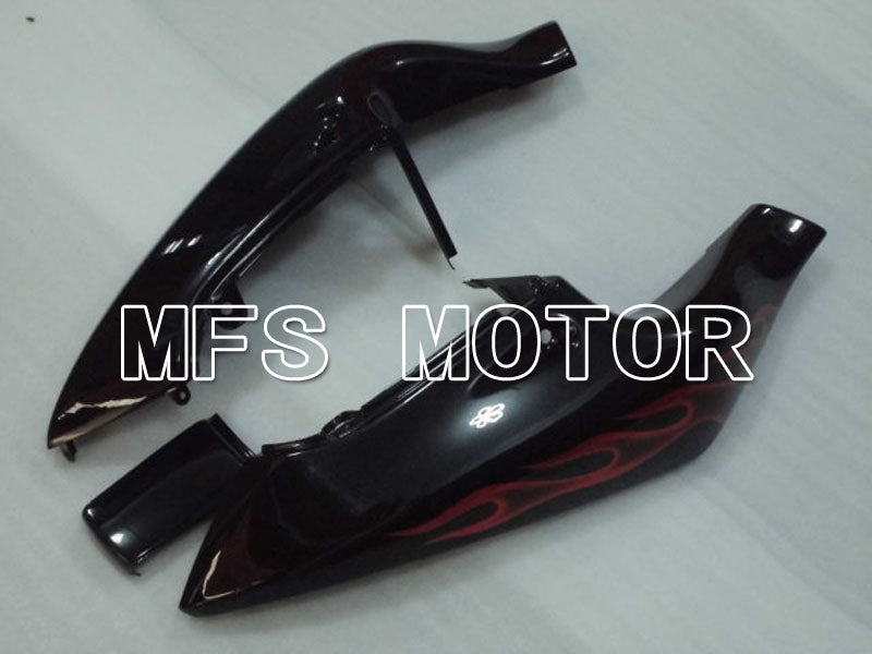 Suzuki GSXR750 1996-1999 ABS Fairing - Flame - Black Orange - MFS6877 - Fairings Kit