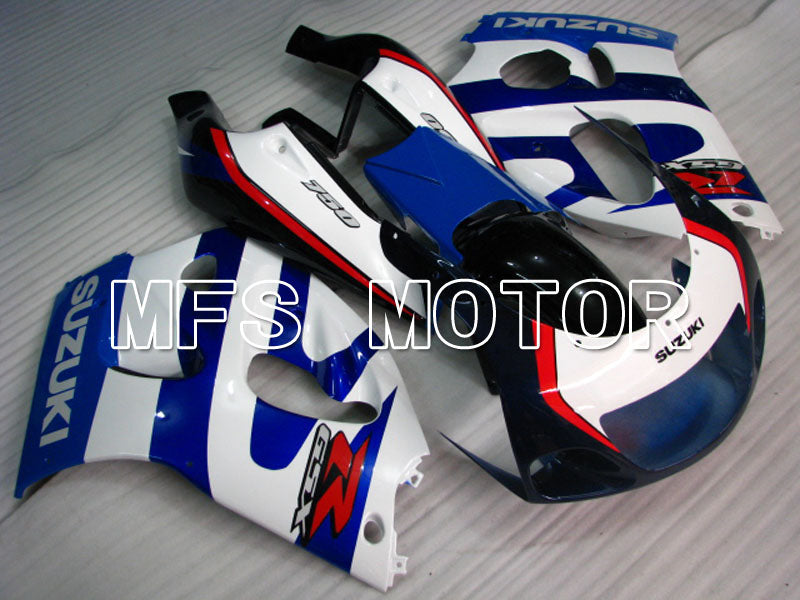 Suzuki GSXR750 1996-1999 ABS Fairing - Factory Style - Blue White - MFS6882 - Fairings Kit