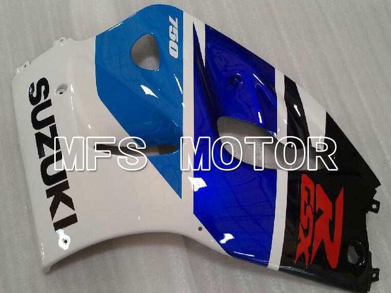 Suzuki GSXR750 1996-1999 ABS Fairing - Factory Style - Blue White - MFS6883 - Fairings Kit