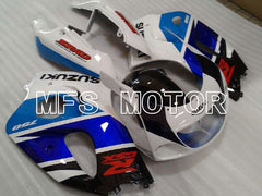Suzuki GSXR600 1997-2000 ABS Fairing - Factory Style - Blue White - MFS2567 - Fairings Kit