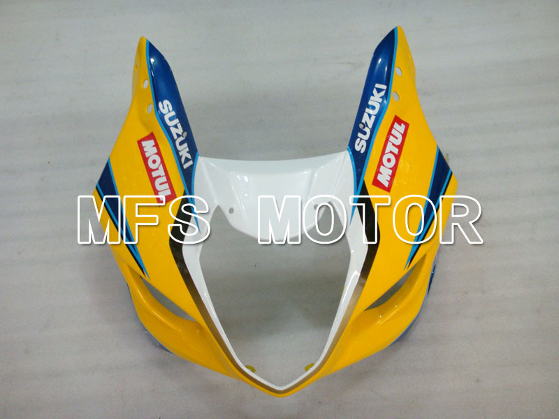 Suzuki GSXR1000 2003-2004 Injection ABS Fairing - Conora - Blue Yellow - MFS2573 - Fairings Kit