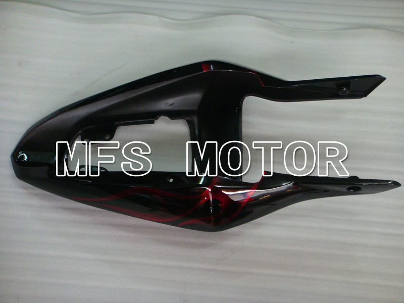 Suzuki GSXR1000 2003-2004 Injection ABS Fairing - Flame - Black Red - MFS2575 - Fairings Kit
