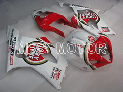 Suzuki GSXR1000 2003-2004 Injection ABS Fairing - Lucky Strike - Red White - MFS2583 - Fairings Kit