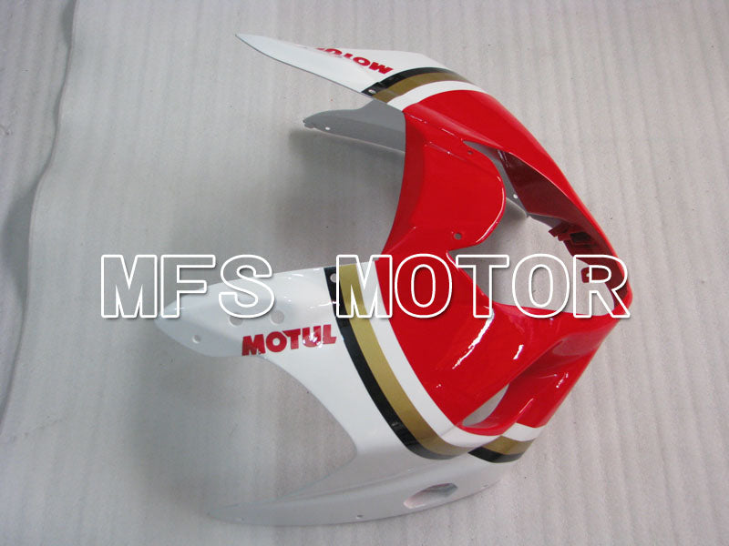 Suzuki GSXR1000 2003-2004 Injection ABS Fairing - Lucky Strike - Red White - MFS2583 - Fairings Kit
