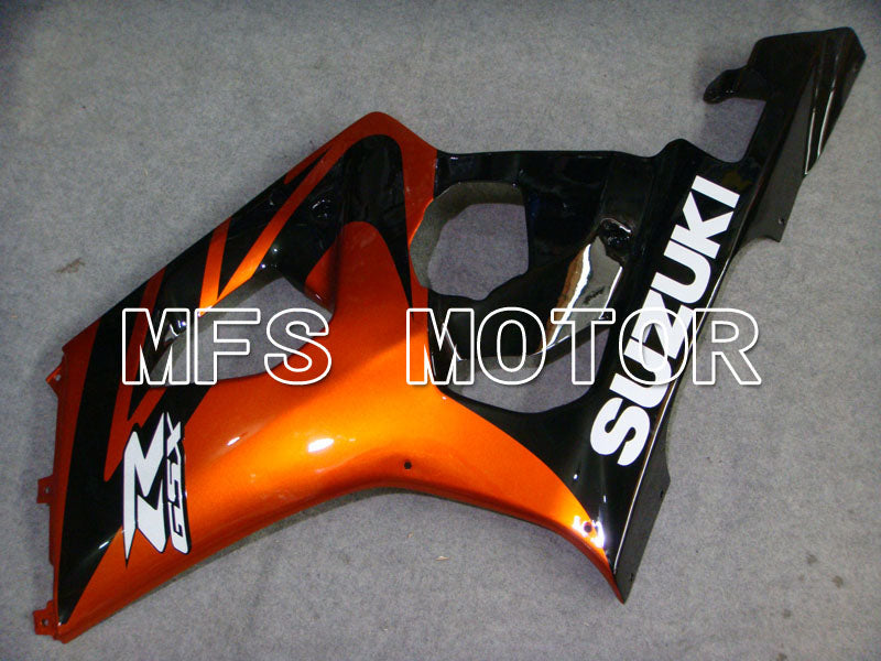 Suzuki GSXR1000 2003-2004 Injection ABS Fairing - Factory Style - Black Orange - MFS2592 - Fairings Kit