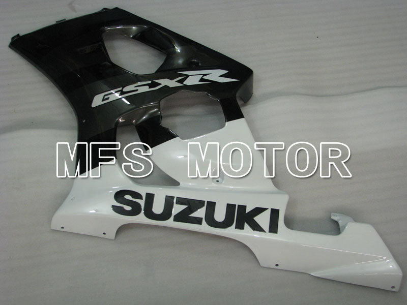 Suzuki GSXR1000 2003-2004 Injection ABS Fairing - Factory Style - Black White - MFS2595 - Fairings Kit
