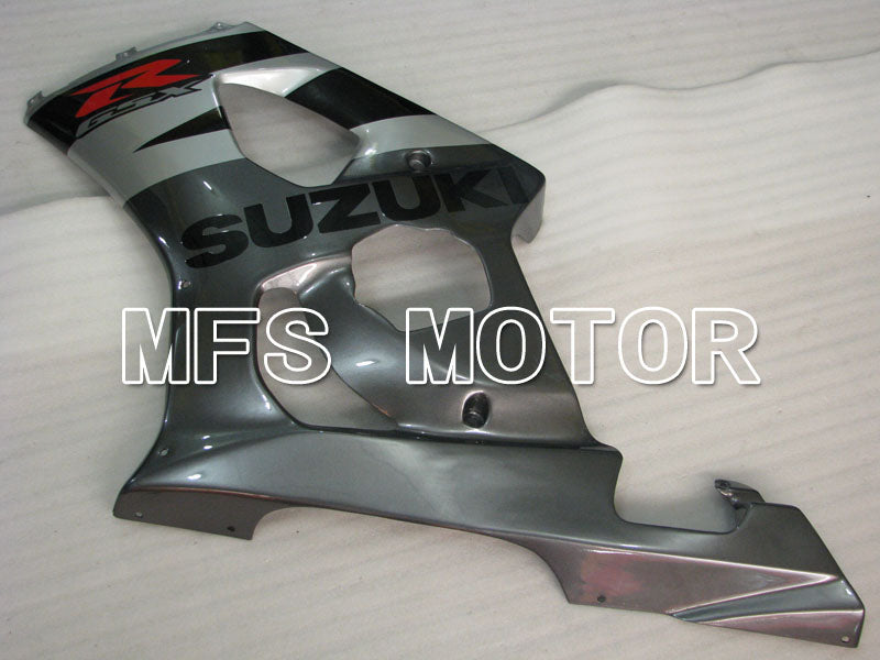 Suzuki GSXR1000 2003-2004 Injection ABS Fairing - Factory Style - Black Gray - MFS2601 - Fairings Kit