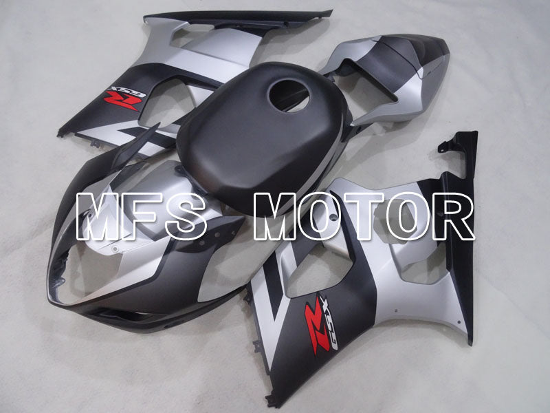 Suzuki GSXR1000 2003-2004 Injection ABS Fairing - Factory Style - Black Silver Matte - MFS2604 - Fairings Kit