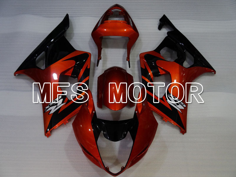 Suzuki GSXR1000 2003-2004 Injection ABS Fairing - Factory Style - Black Orange - MFS2616 - Fairings Kit