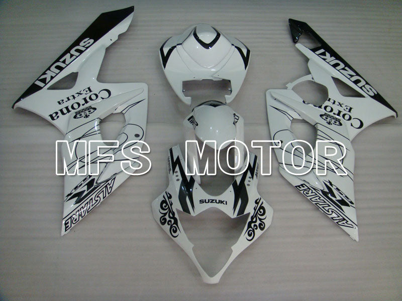 Suzuki GSXR1000 2005-2006 Injection ABS Fairing - Black White - Corona - MFS2618 - Fairings Kit