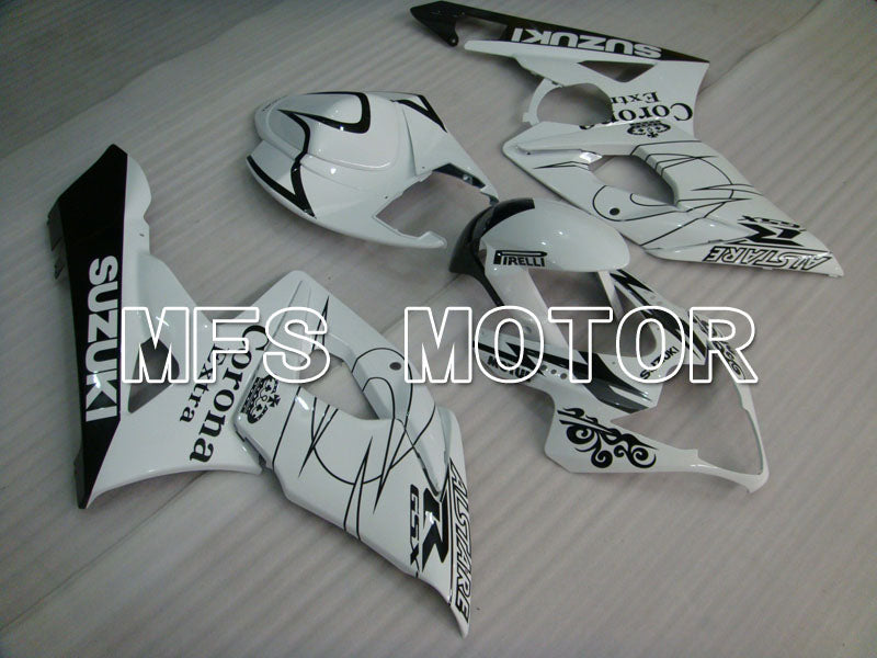 Suzuki GSXR1000 2005-2006 Injection ABS Fairing - Black White - Corona - MFS2618 - Fairings Kit