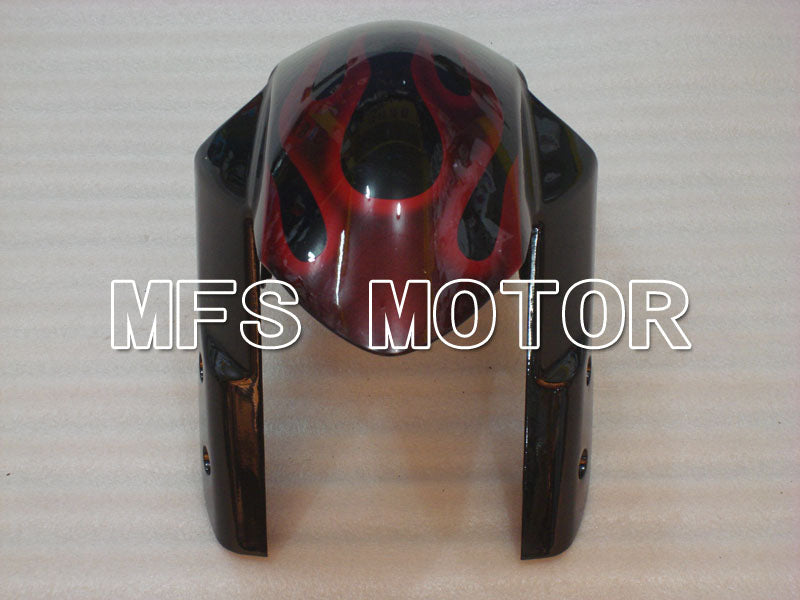 Suzuki GSXR1000 2005-2006 Injection ABS Fairing - Flame - Black Red - MFS2625 - Fairings Kit
