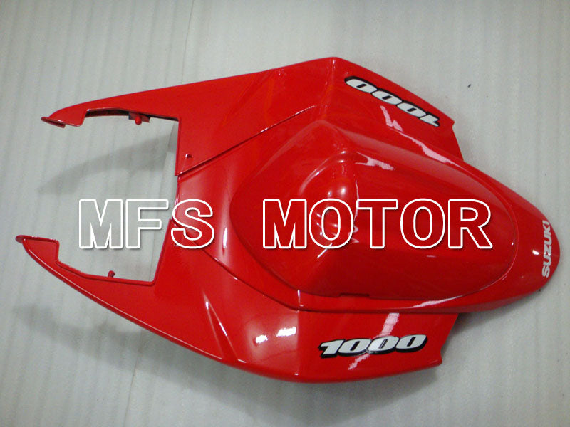 Suzuki GSXR1000 2005-2006 Injection ABS Fairing - Flame - Black Red - MFS2626 - Fairings Kit