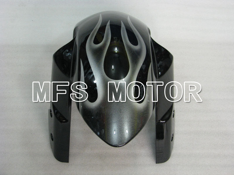 Suzuki GSXR1000 2005-2006 Injection ABS Fairing - Flame - Black Silver - MFS2628 - Fairings Kit