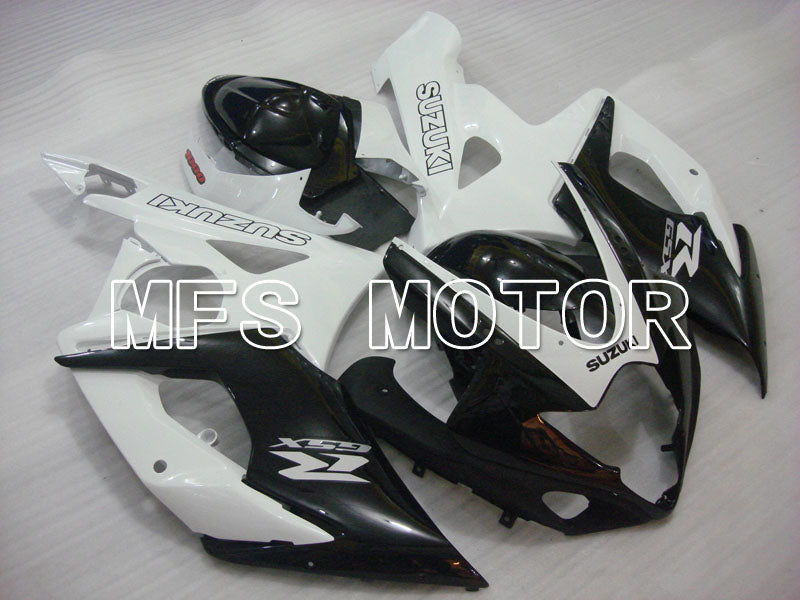 Suzuki GSXR1000 2005-2006 Injection ABS Fairing - Factory Style - Black White - MFS2637 - Fairings Kit