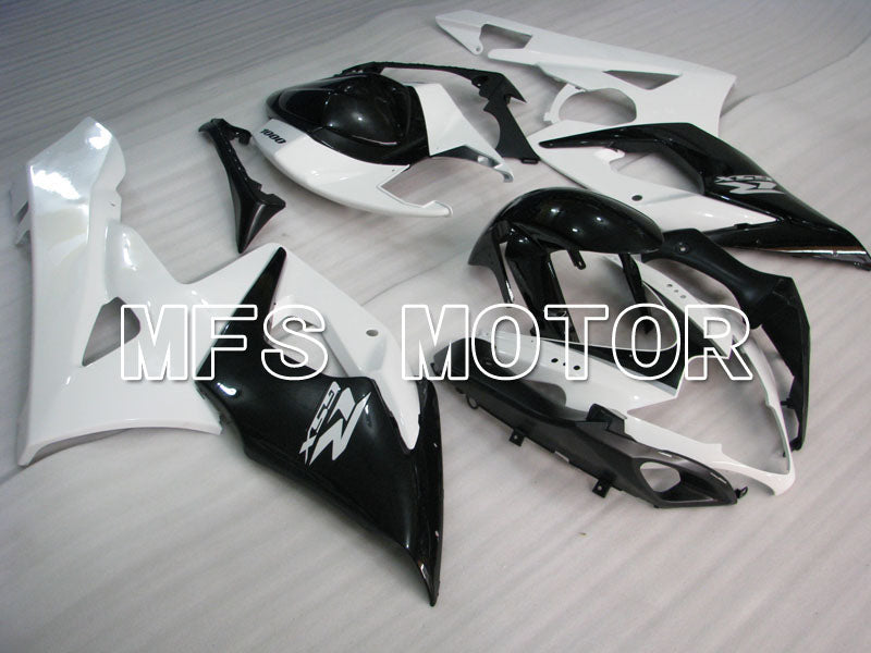 Suzuki GSXR1000 2005-2006 Injection ABS Fairing - Factory Style - Black White - MFS2646 - Fairings Kit