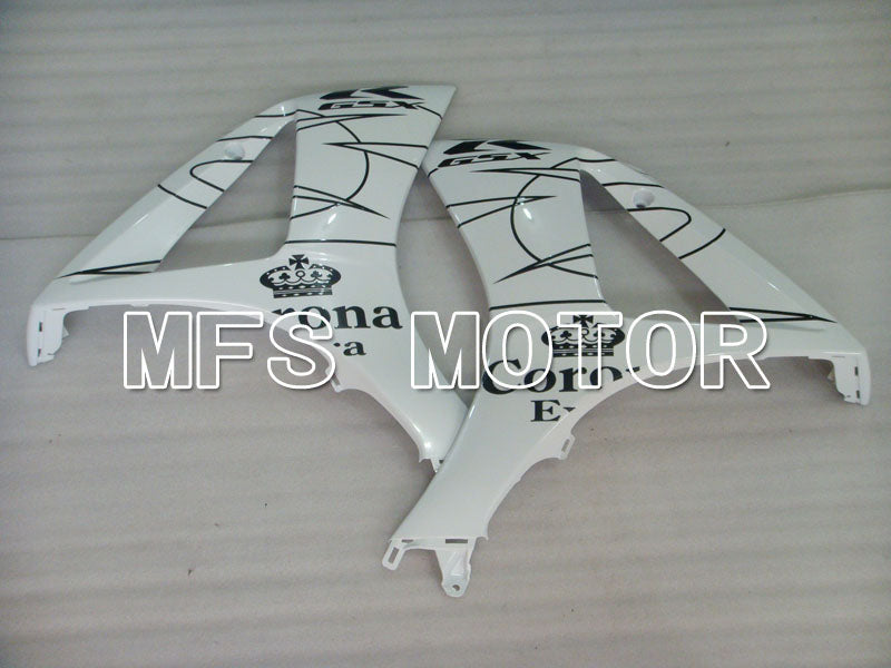 Suzuki GSXR1000 2007-2008 Injection ABS Fairing - Corona - Black White - MFS2664 - Fairings Kit
