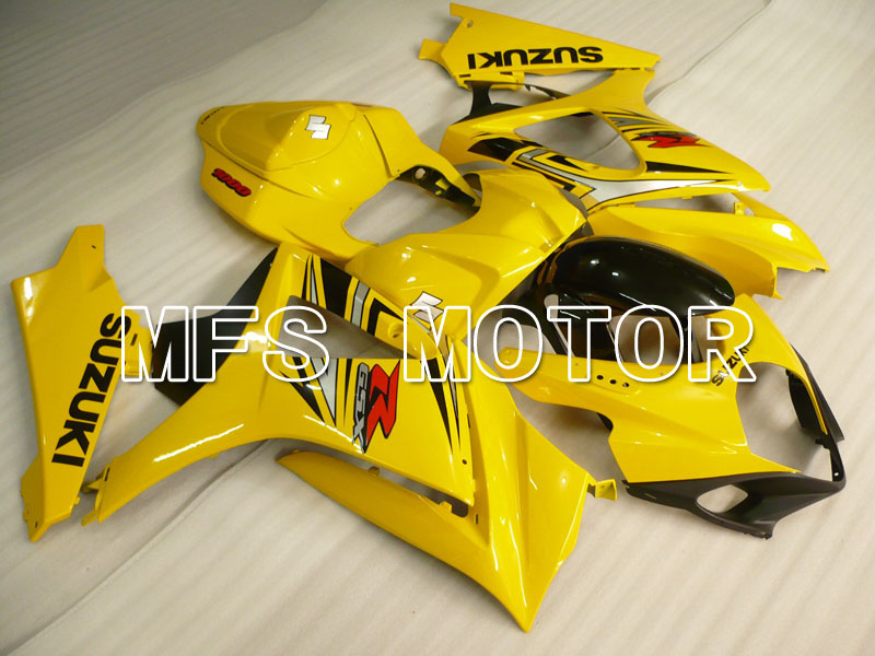 Suzuki GSXR1000 2007-2008 Injection ABS Fairing - Factory Style - Yellow - MFS2672 - Fairings Kit