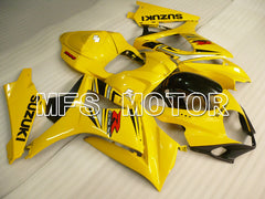 Suzuki GSXR1000 2007-2008 Injection ABS Fairing - Factory Style - Yellow - MFS2672 - Fairings Kit