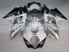 Suzuki GSXR1000 2007-2008 Injection ABS Fairing - Factory Style - White Silver - MFS2674 - Fairings Kit