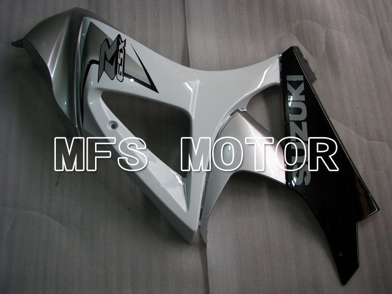 Suzuki GSXR1000 2007-2008 Injection ABS Fairing - Factory Style - White Silver - MFS2680 - Fairings Kit