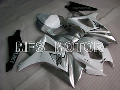 Suzuki GSXR1000 2007-2008 Injection ABS Fairing - Factory Style - White Silver - MFS2680 - Fairings Kit