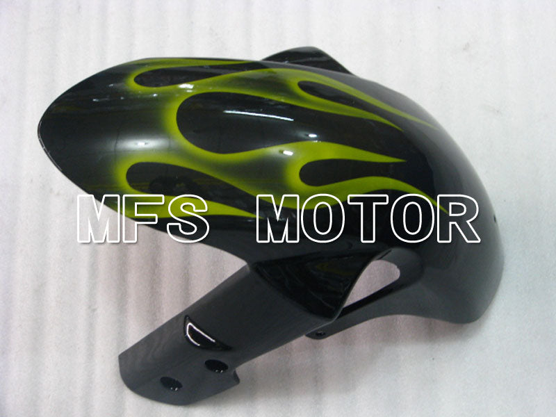 Suzuki GSXR1000 2007-2008 Injection ABS Fairing - Flame - Black Yellow - MFS2690 - Fairings Kit