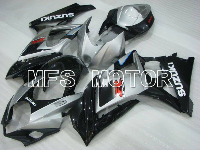 Suzuki GSXR1000 2007-2008 Injection ABS Fairing - Factory Style - Black Silver - MFS2700 - Fairings Kit