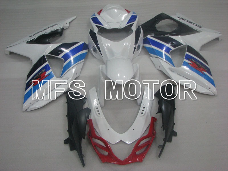 Suzuki GSXR1000 2009-2016 Injection ABS Fairing - Factory Style - White Blue - MFS2709 - Fairings Kit