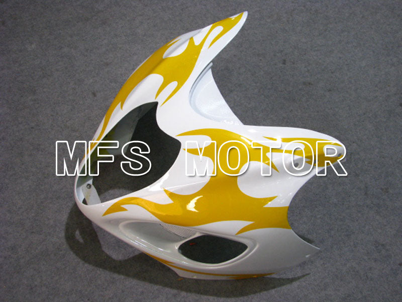 Suzuki GSXR1300 Hayabusa 2008-2020 Injection ABS Fairing - Fatcory - White Yellow - MFS2754 - Fairings Kit