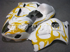 Suzuki GSXR1300 Hayabusa 2008-2020 Injection ABS Fairing - Fatcory - White Yellow - MFS2754 - Fairings Kit