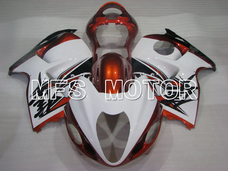 Suzuki GSXR1300 Hayabusa 1999-2007 Injection ABS Fairing - Factory Style - Orange White - MFS2785 - Fairings Kit