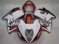 Suzuki GSXR1300 Hayabusa 1999-2007 Injection ABS Fairing - Factory Style - Orange White - MFS2785 - Fairings Kit
