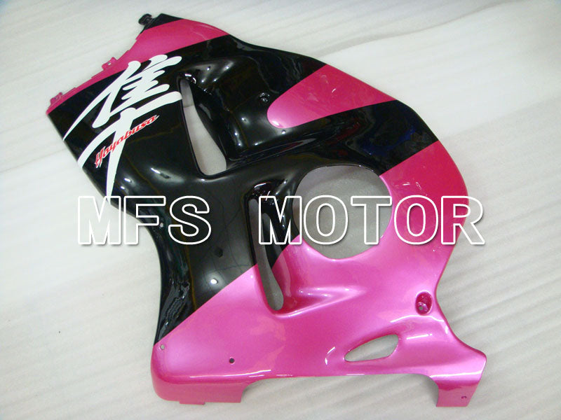 Suzuki GSXR1300 Hayabusa 1999-2007 Injection ABS Fairing - Factory Style - Black Pink - MFS2789 - Fairings Kit